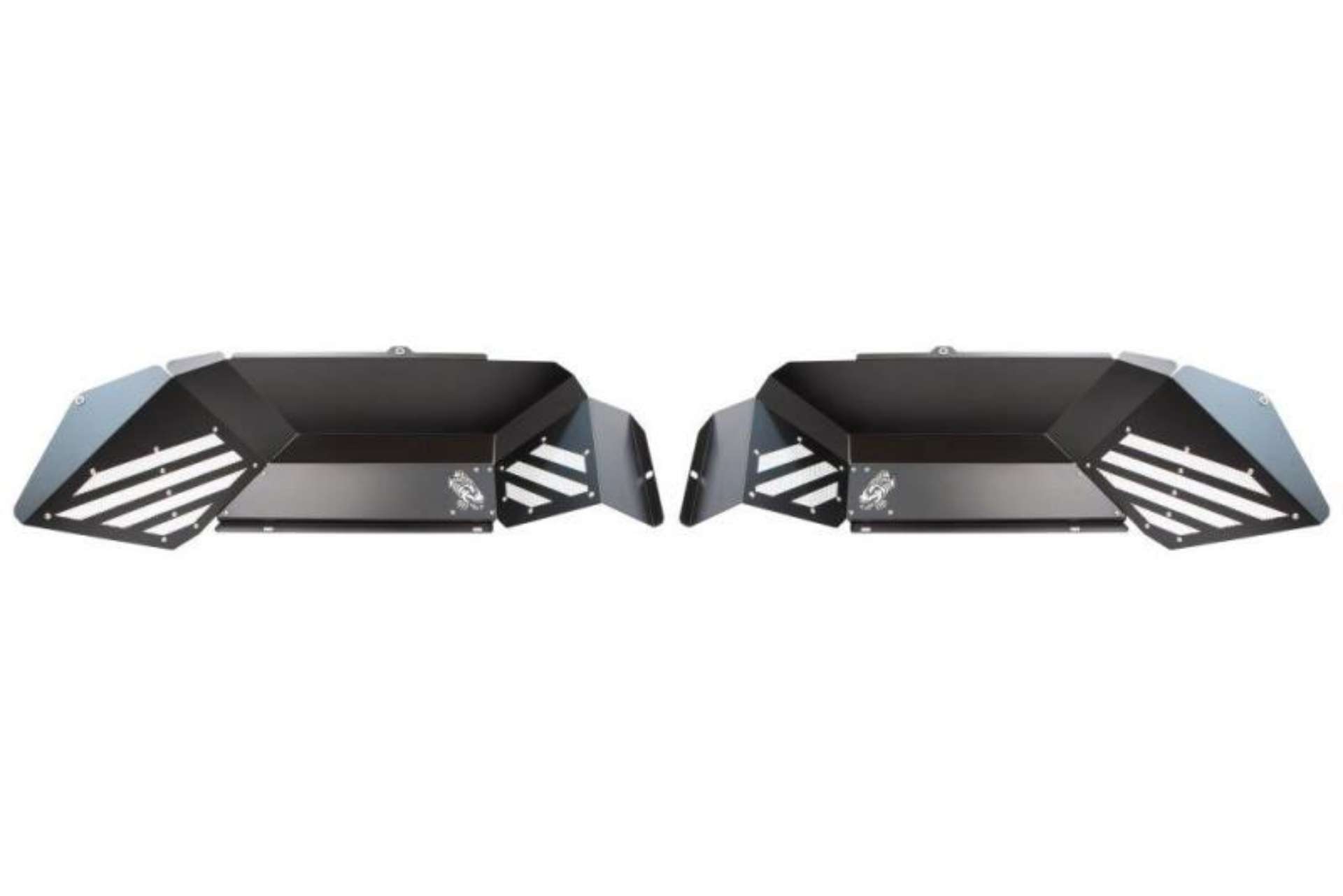 Picture of Fishbone Offroad 2020+ JT Gladiator Rear - Black Aluminum Inner Fenders