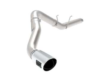 Picture of aFe 19-22 Ram Diesel Trucks L6-6-7Ltd Large Bore-HD 5in 409SS DPF-Back Exhaust System w-Pol Tip