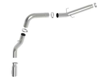 Picture of aFe 19-22 Ram Diesel Trucks L6-6-7Ltd Large Bore-HD 5in 409SS DPF-Back Exhaust System w-Pol Tip