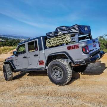 Picture of Westin 20-23 Jeep Gladiator Rock Slider - Textured Black