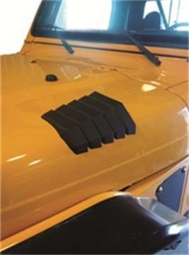 Picture of Daystar 1987-1995 Jeep Wrangler YJ Wrangler Hood Vents Black Pair