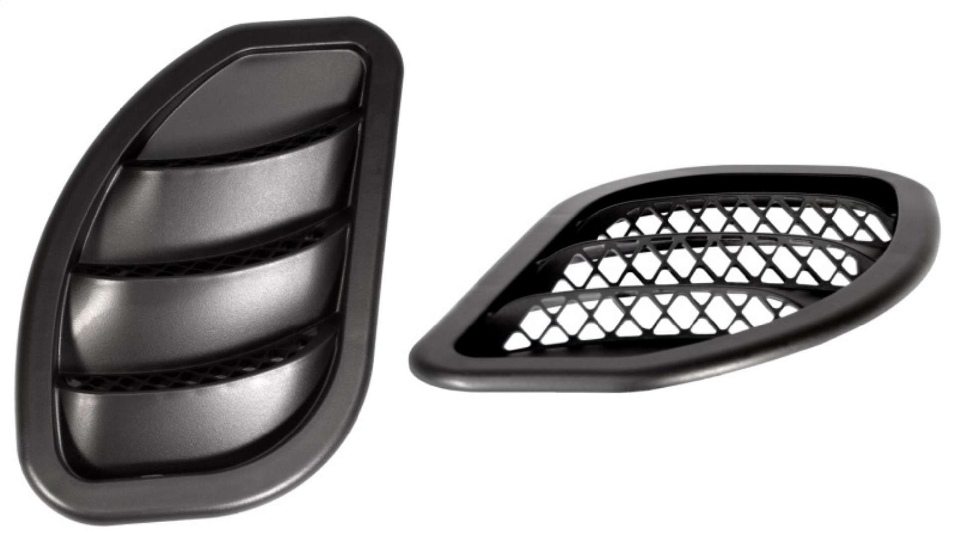 Picture of Daystar 1986-1992 Jeep MJ Comanche Side Hood Vent Kit Black Pair