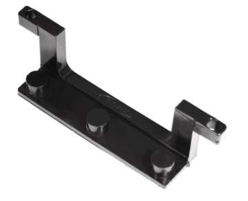 Picture of Daystar License Plate Bracket for Roller Fairlead Isolator Black