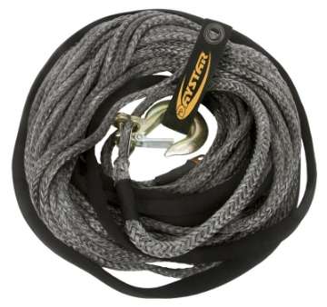 Picture of Daystar 80 Foot Winch Rope W-Loop End 3-8 x 80 Foot Black