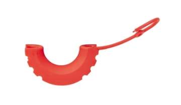 Picture of Daystar Locking D Ring Isolator 7-8 Inch Polyurethane Red