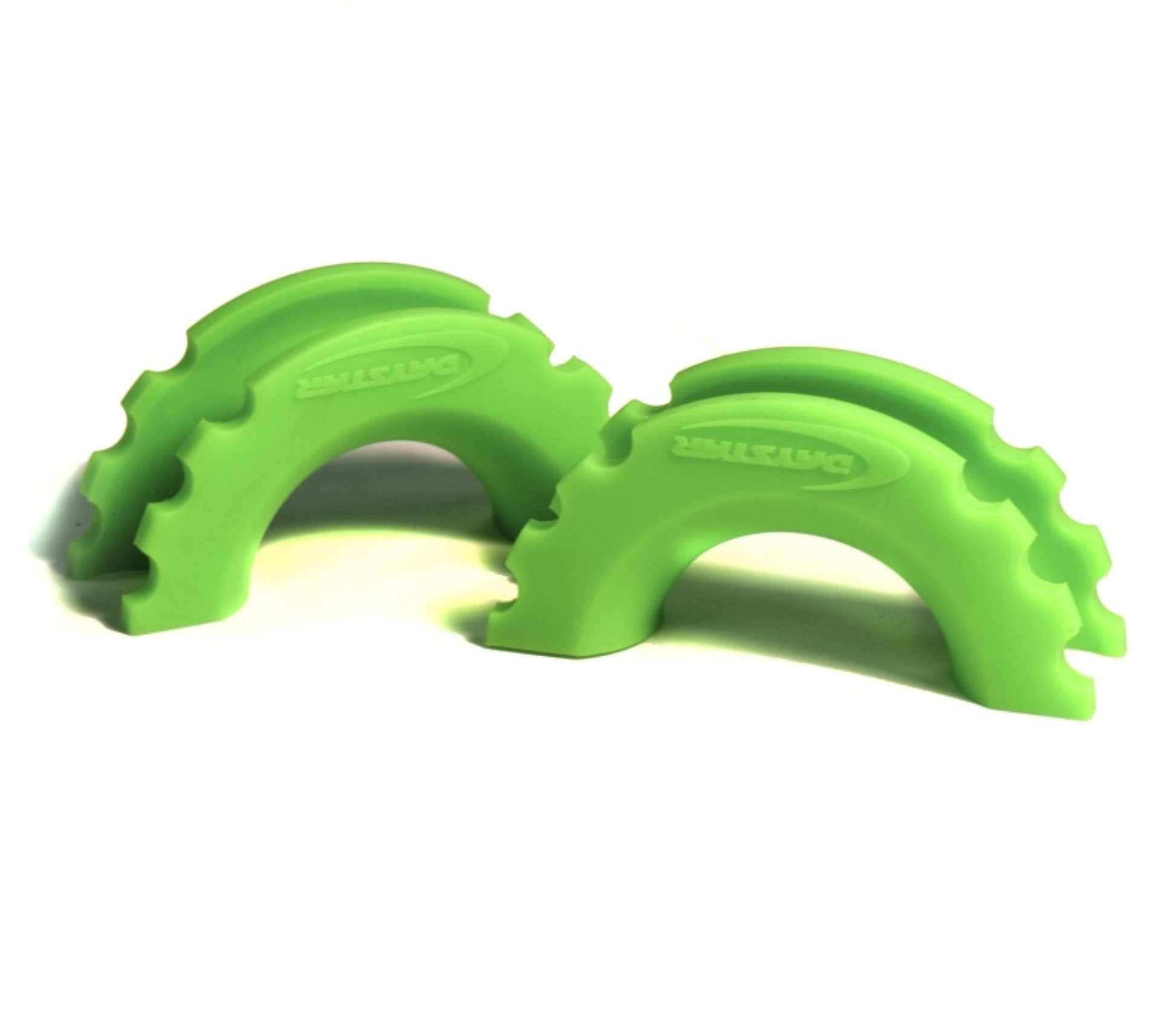 Picture of Daystar D-Ring Shackle Isolator Fluorescent Green Pair