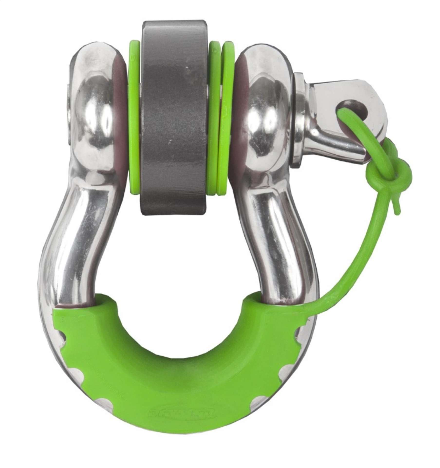 Picture of Daystar Fluorescent Green Locking D Ring Isolator Pair