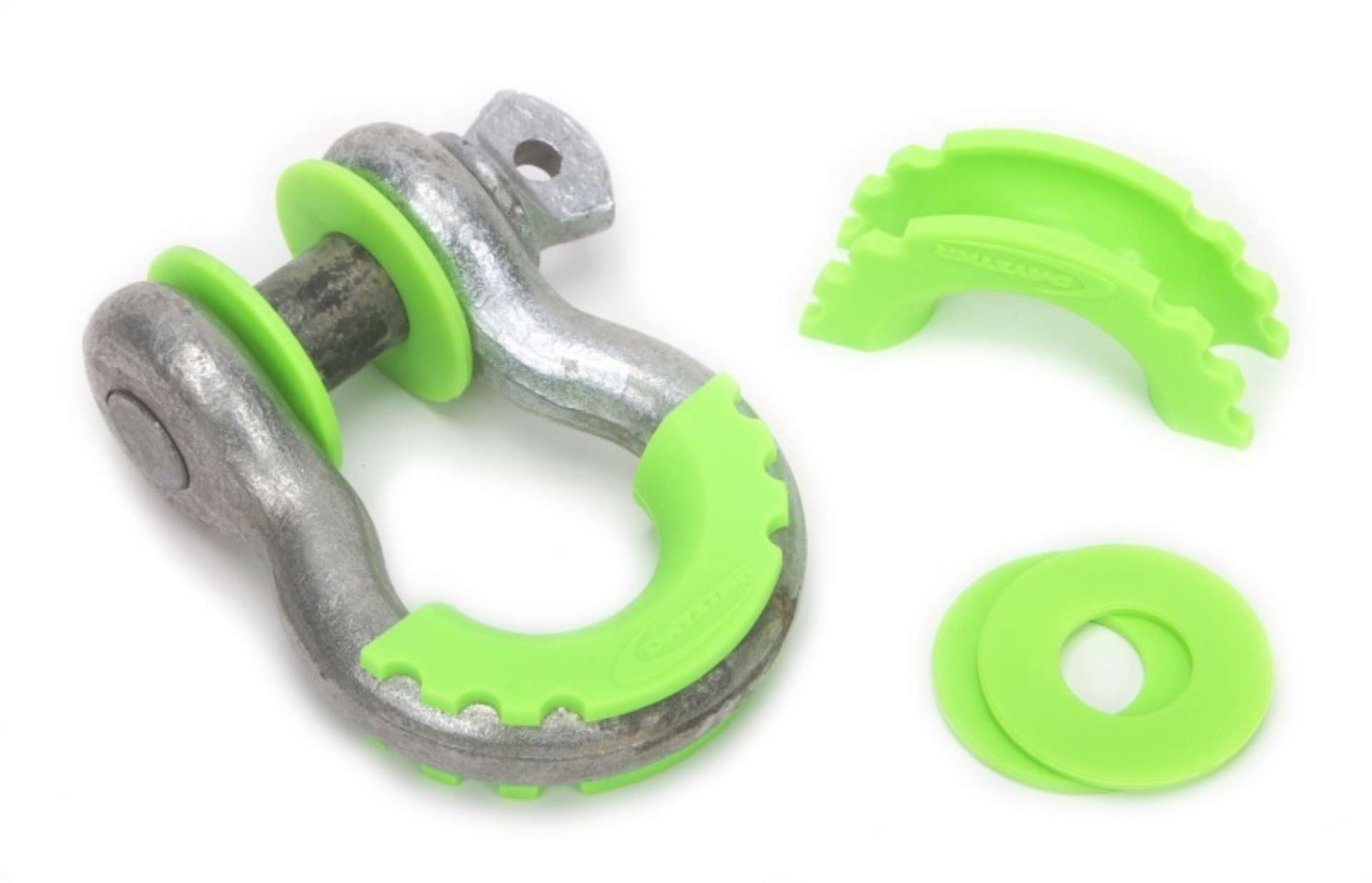 Picture of Daystar D-Ring Isolator and Washers Fluorescent Green