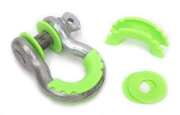 Picture of Daystar D-Ring Isolator and Washers Fluorescent Green