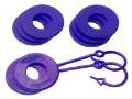 Picture of Daystar Purple D Ring Isolator w-Lock Washer Kit