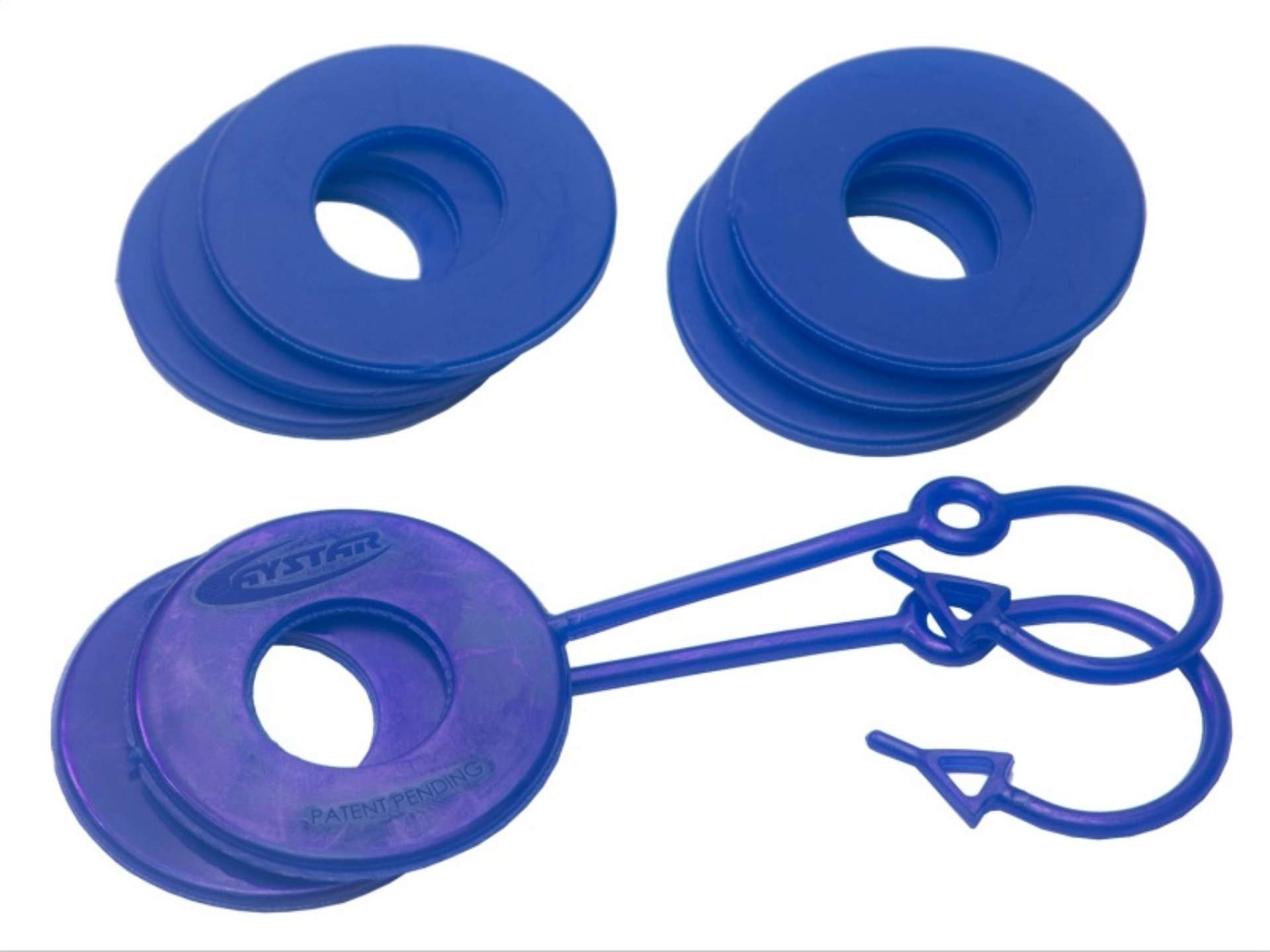 Picture of Daystar Blue D Ring Isolator w-Lock Washer Kit