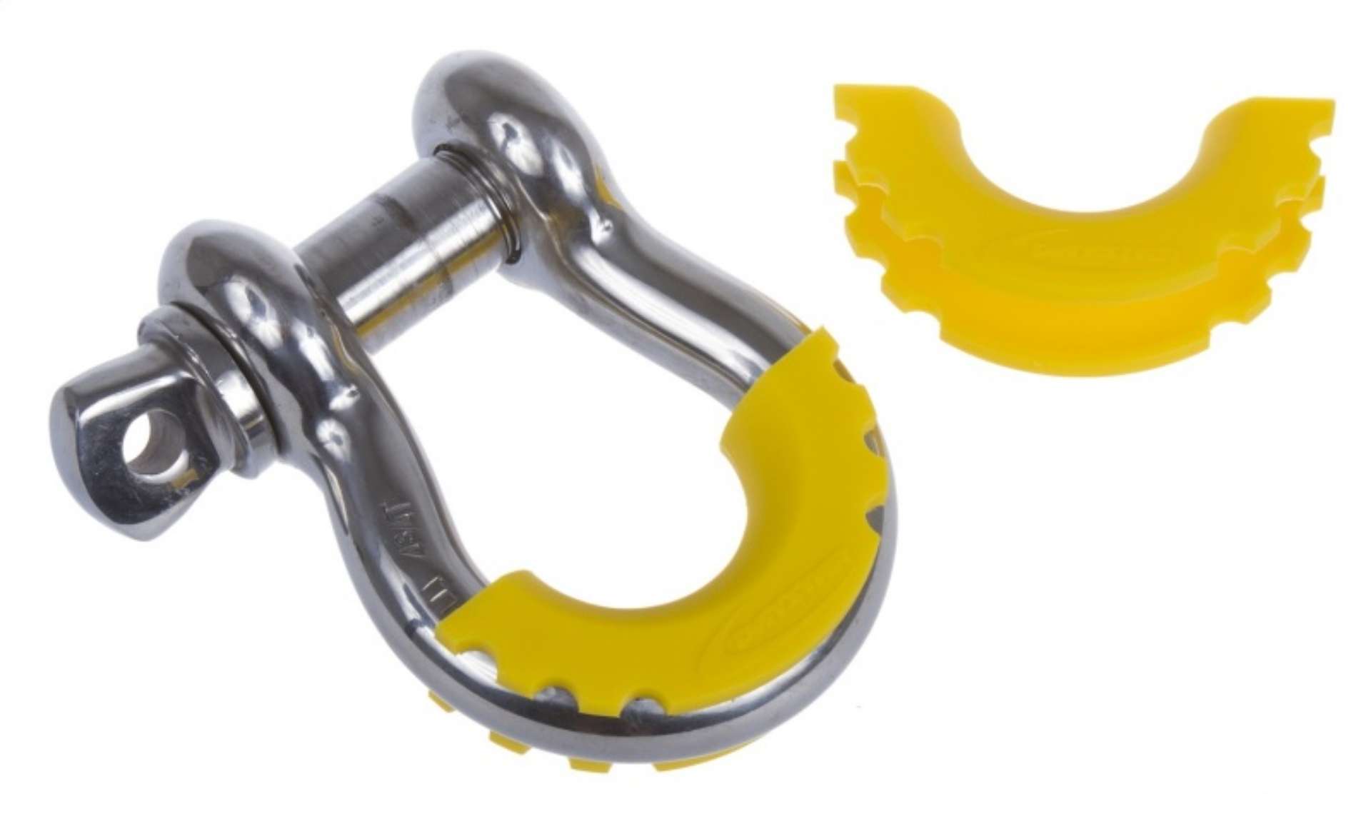 Picture of Daystar D-Ring Shackle Isolator Yellow Pair