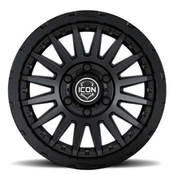 Picture of ICON Recon Pro 17x8-5 5x5 -6mm Offset 4-5in BS 71-5mm Bore Satin Black Wheel