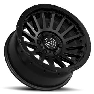 Picture of ICON Recon Pro 17x8-5 5x5 -6mm Offset 4-5in BS 71-5mm Bore Satin Black Wheel