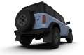 Picture of Rally Armor 21-24 Ford Bronco Plstc Bmpr - NO Rptr-Sprt - NO RR-RB Blk Mud Flap w-Area Blue Logo