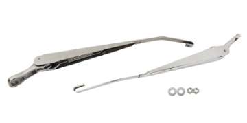 Picture of Kentrol 07-18 Jeep Wrangler JK Windshield Wiper Arms Pair - Polished Silver