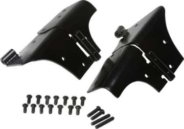 Picture of Kentrol 97-06 Jeep Wrangler TJ Windshield Hinge Pair- Powdercoat Black