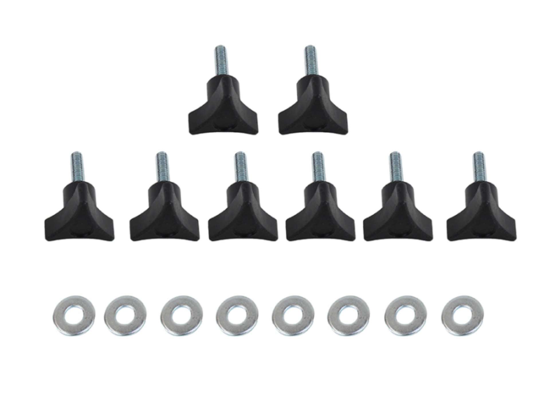 Picture of Kentrol 1997 Jeep Wrangler TJ-02 Hardtop Screws - Textured Black