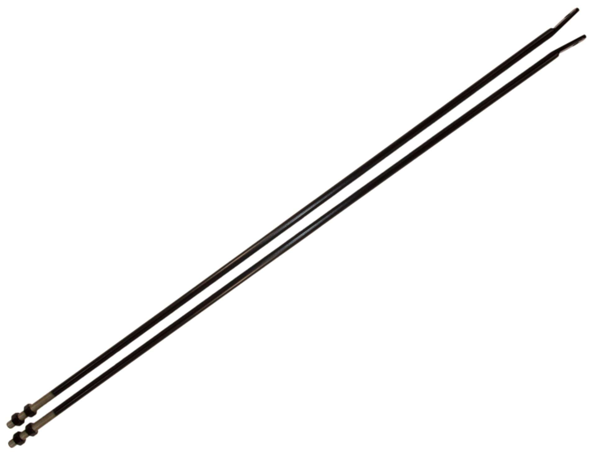 Picture of Kentrol 72-86 Jeep CJ Strut Rod Kit - Powdercoat Black