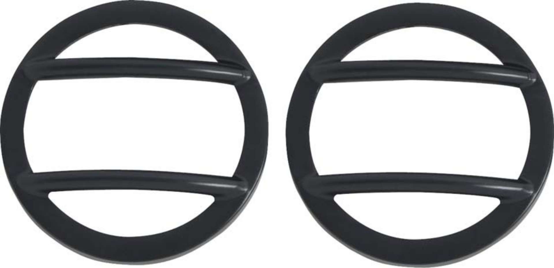 Picture of Kentrol 07-18 Jeep Wrangler JK Side Marker Covers Pair - Powdercoat Black