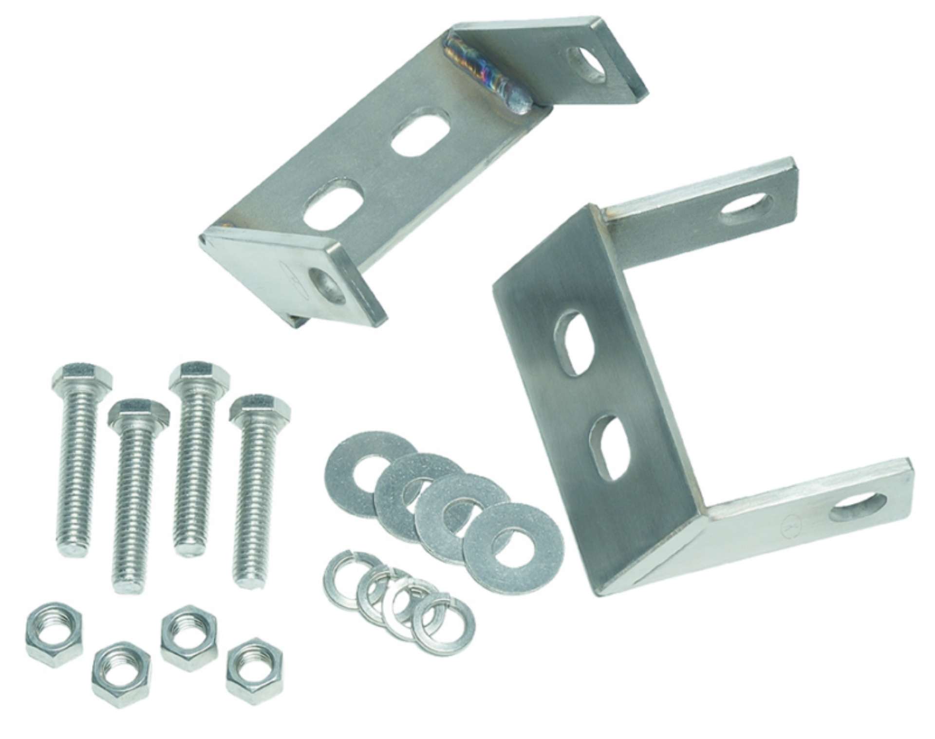 Picture of Kentrol 45-86 Jeep CJ Rear Bumper Brackets Pair - Polished Silver