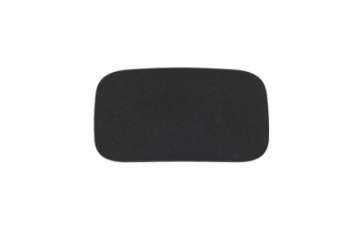 Picture of Kentrol 07-18 Jeep Wrangler JK Plate Delete Badge - Textured Black