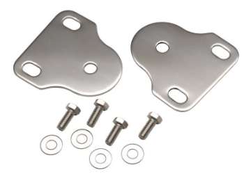 Picture of Kentrol 76-95 Jeep CJ-Wrangler YJ Interior Windshield Brackets Pair - Polished Silver