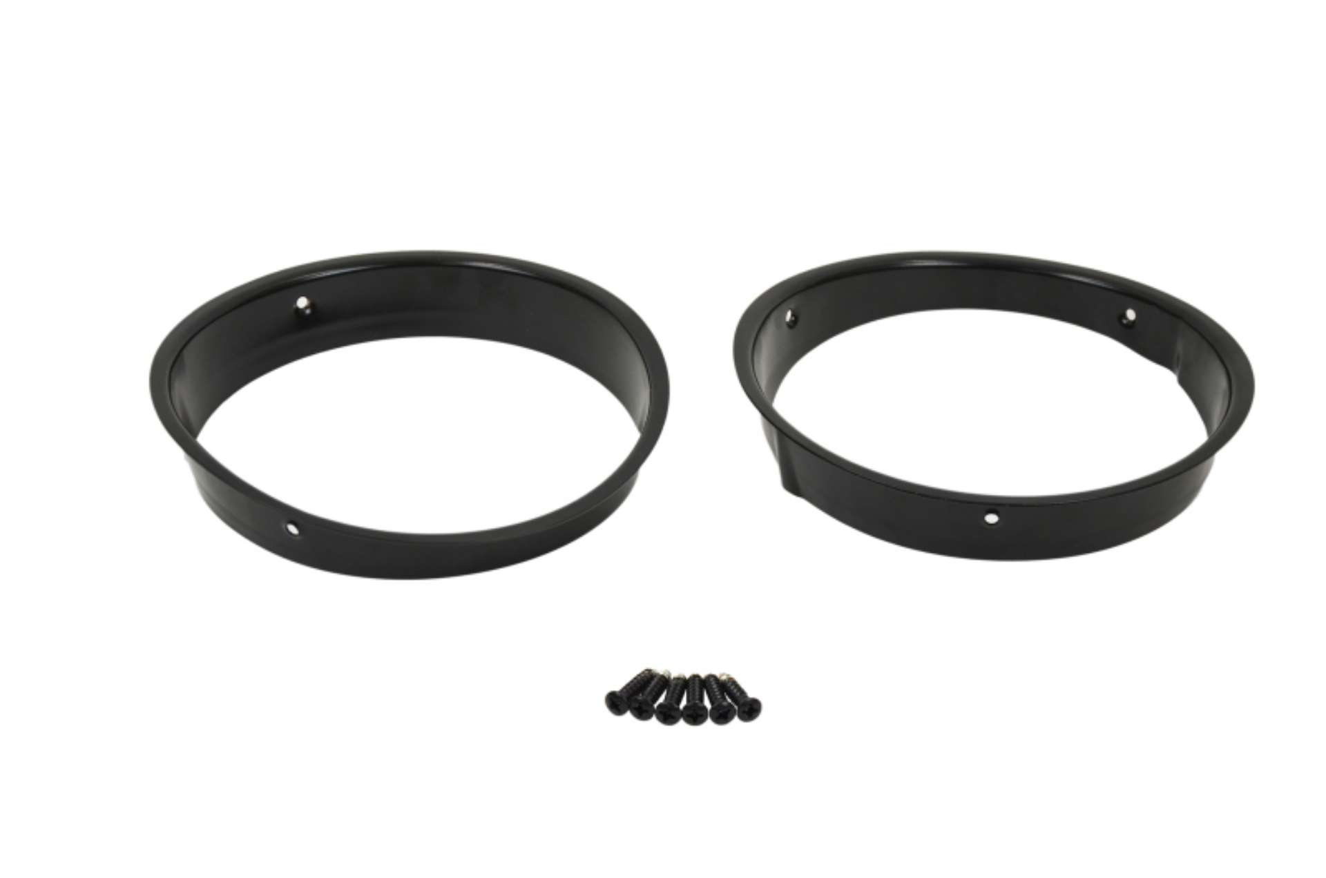 Picture of Kentrol 97-06 Jeep Wrangler TJ Headlight Bezels Pair - Powdercoat Black