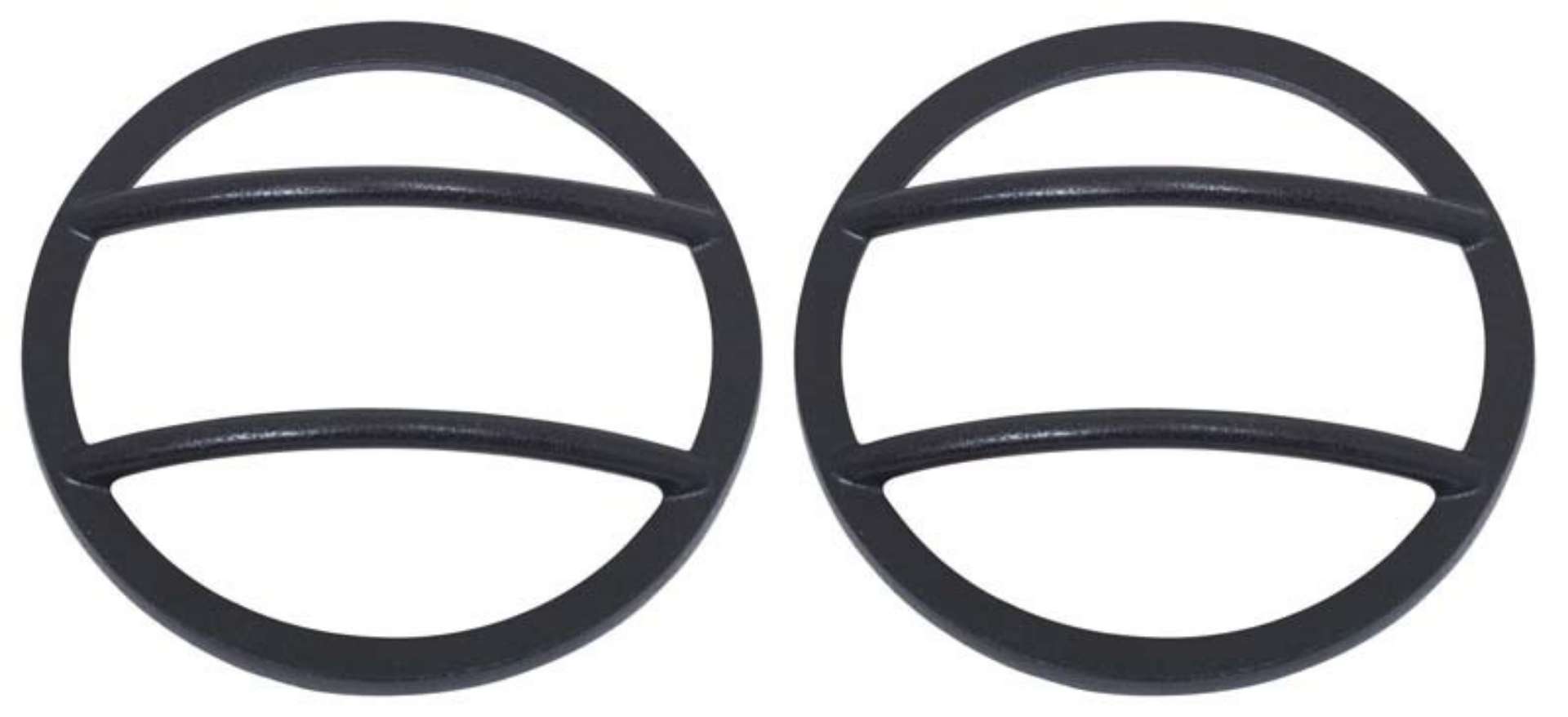 Picture of Kentrol 07-18 Jeep Wrangler JK Front Marker Covers Pair - Textured Black