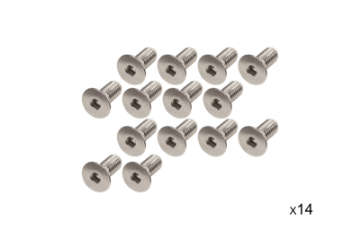 Picture of Kentrol 97-06 Jeep Wrangler Windshield Bolts 14 Pack Stainless