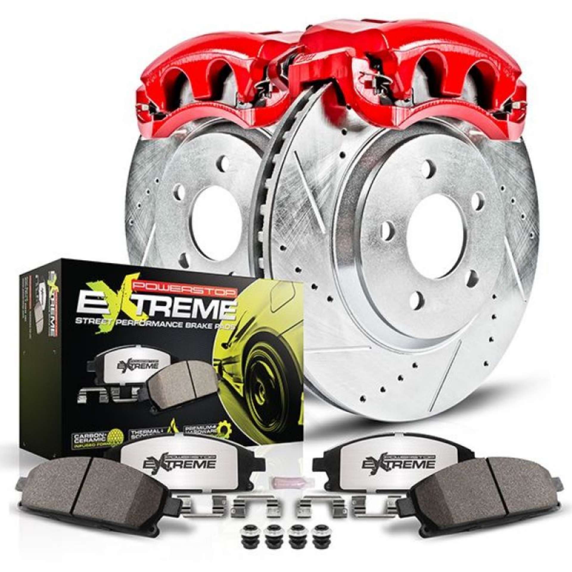 Picture of Power Stop 01-06 BMW M3 Rear Z26 Street Kit w-Calipers