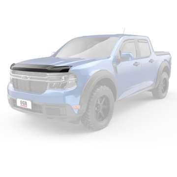 Picture of EGR 22-23 Ford Maverick Lariat XL XLT SuperGuard Hood Guard - Matte Black