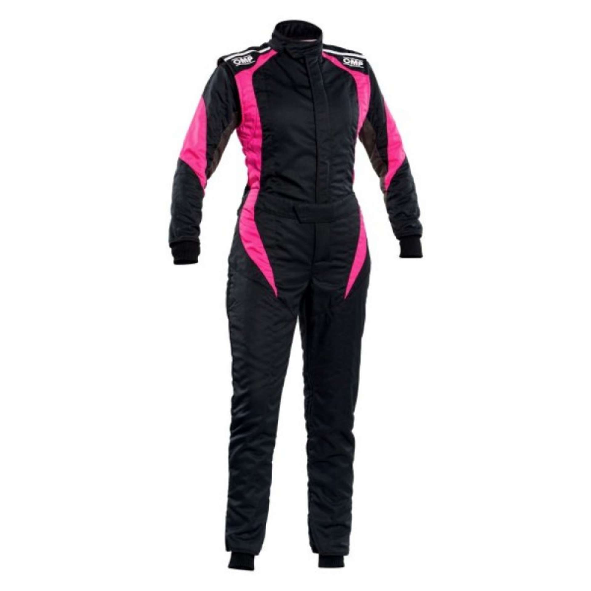 Picture of OMP First Elle Overall Black-Fuchsia - Size 38 For Women - Fia 8856-2018