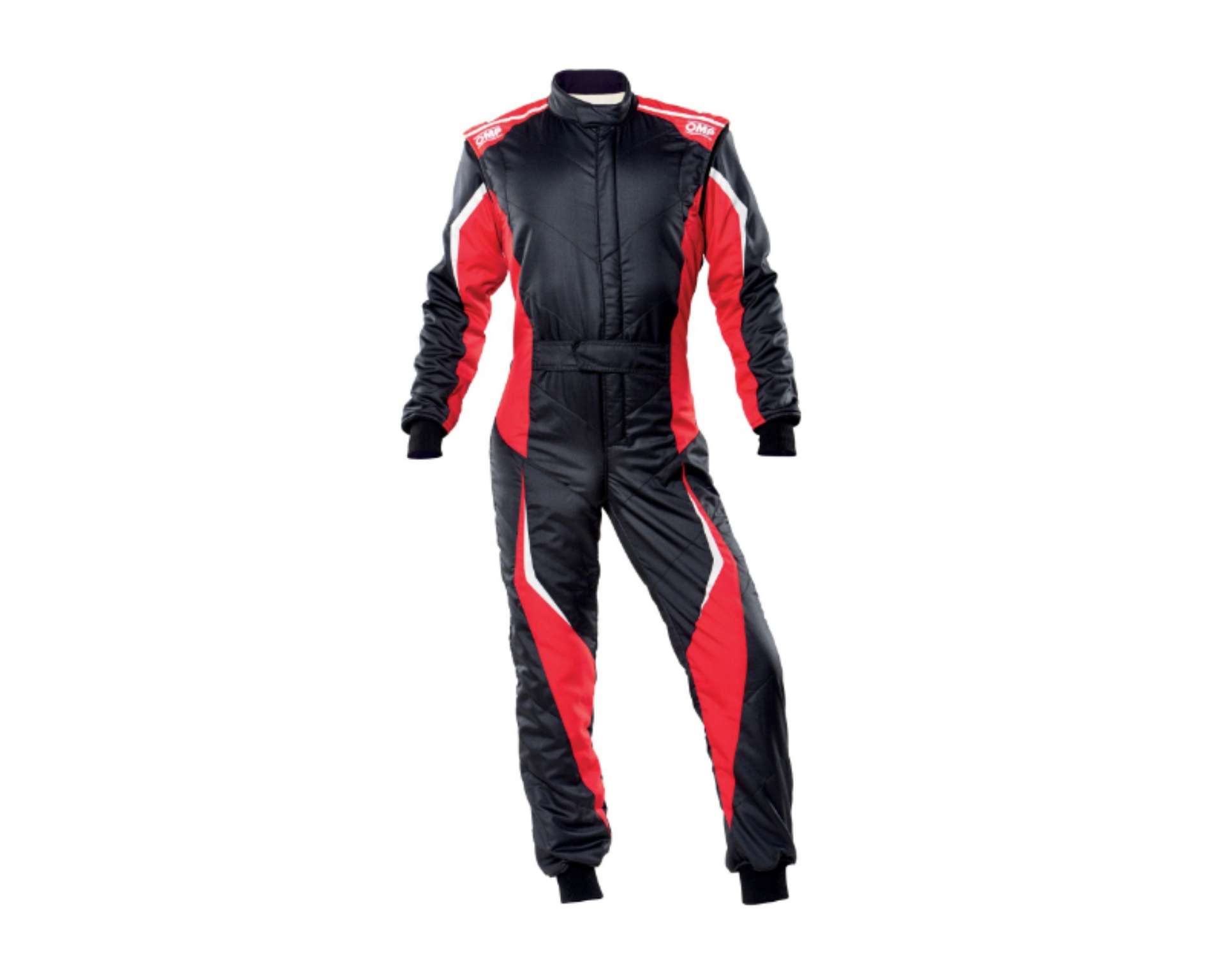 Picture of OMP Tecnica Evo Overall My21 Black-Red - Size 48 Fia 8856-2018