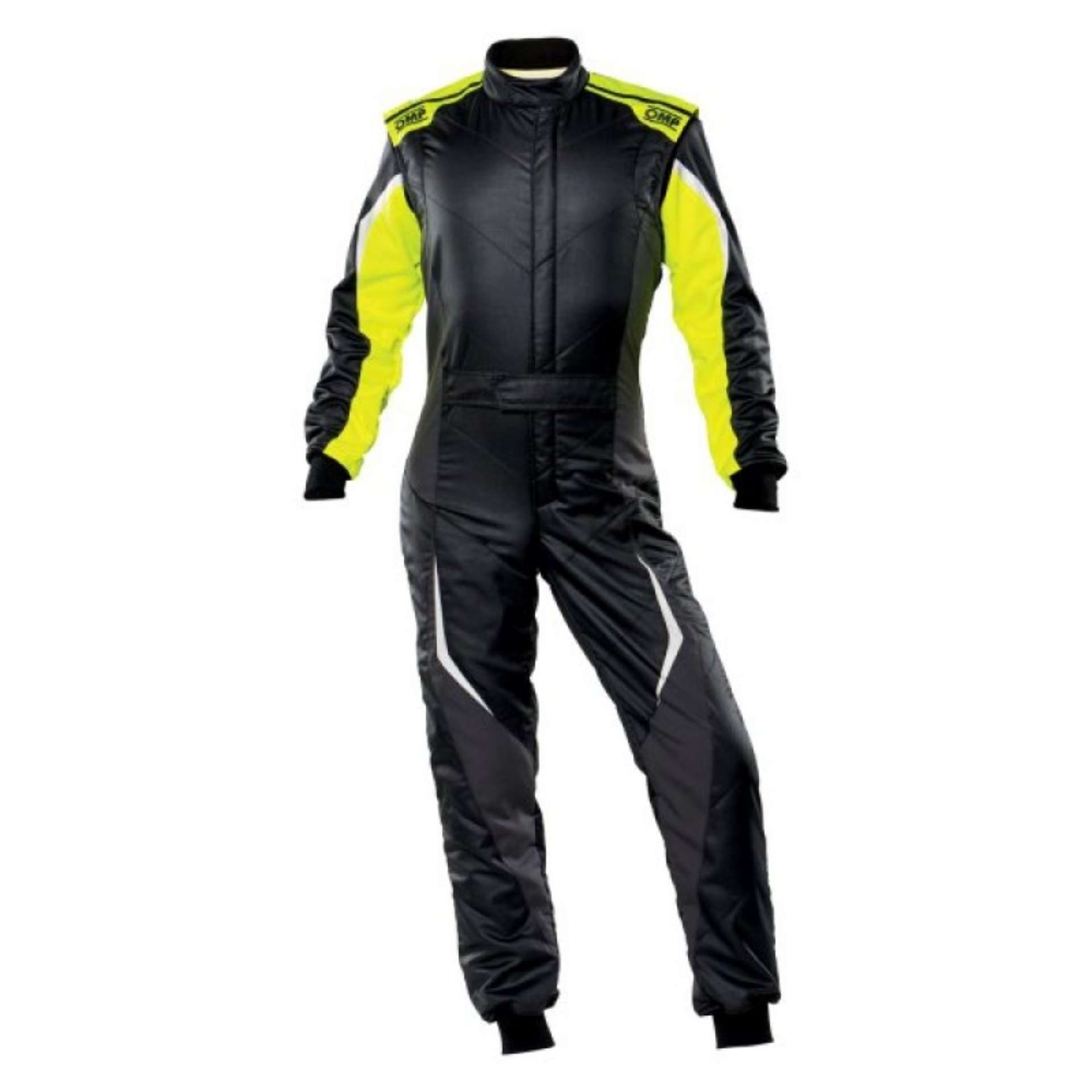 Picture of OMP Tecnica Evo Overall My21 Black-Yellow - Size 44 Fia 8856-2018