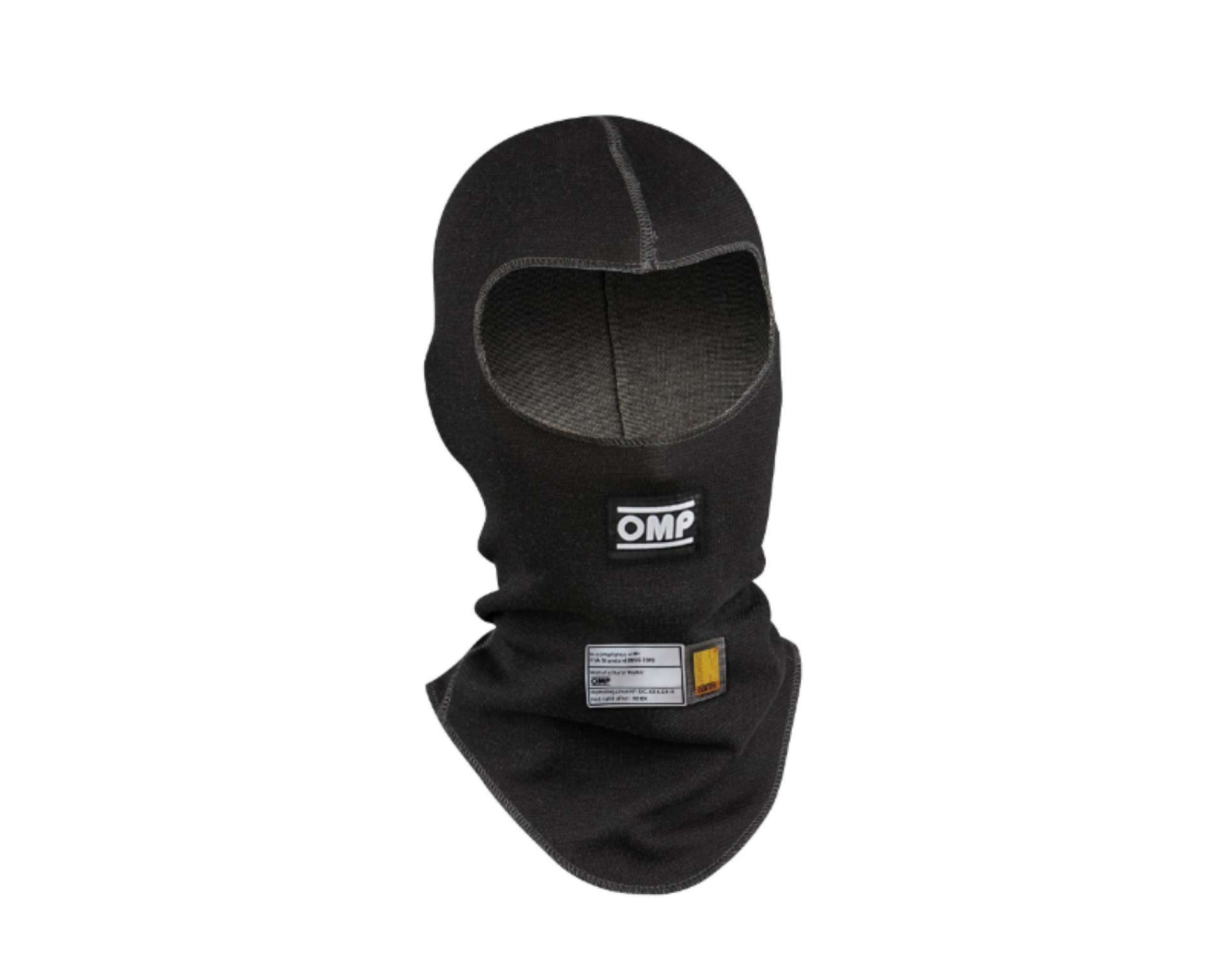 Picture of OMP First Balaclava Black - Size S