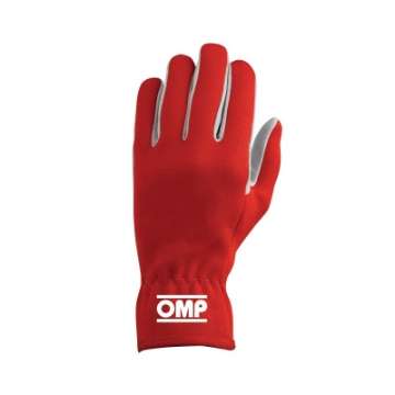 Picture of OMP Red Rally Gloves - Size L