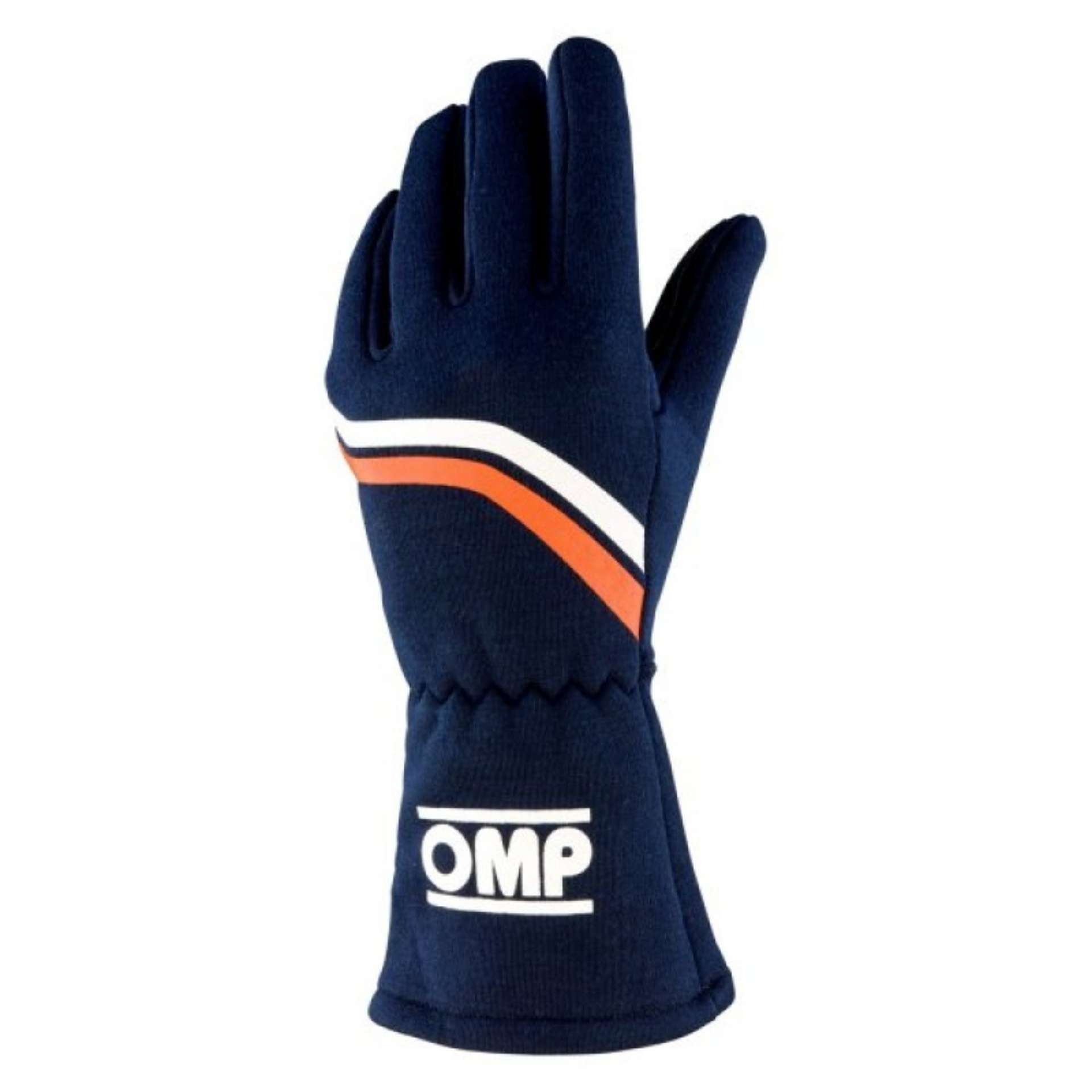 Picture of OMP Dijon Gloves My2021 Navy Blue - Size L Fia 8856-2018