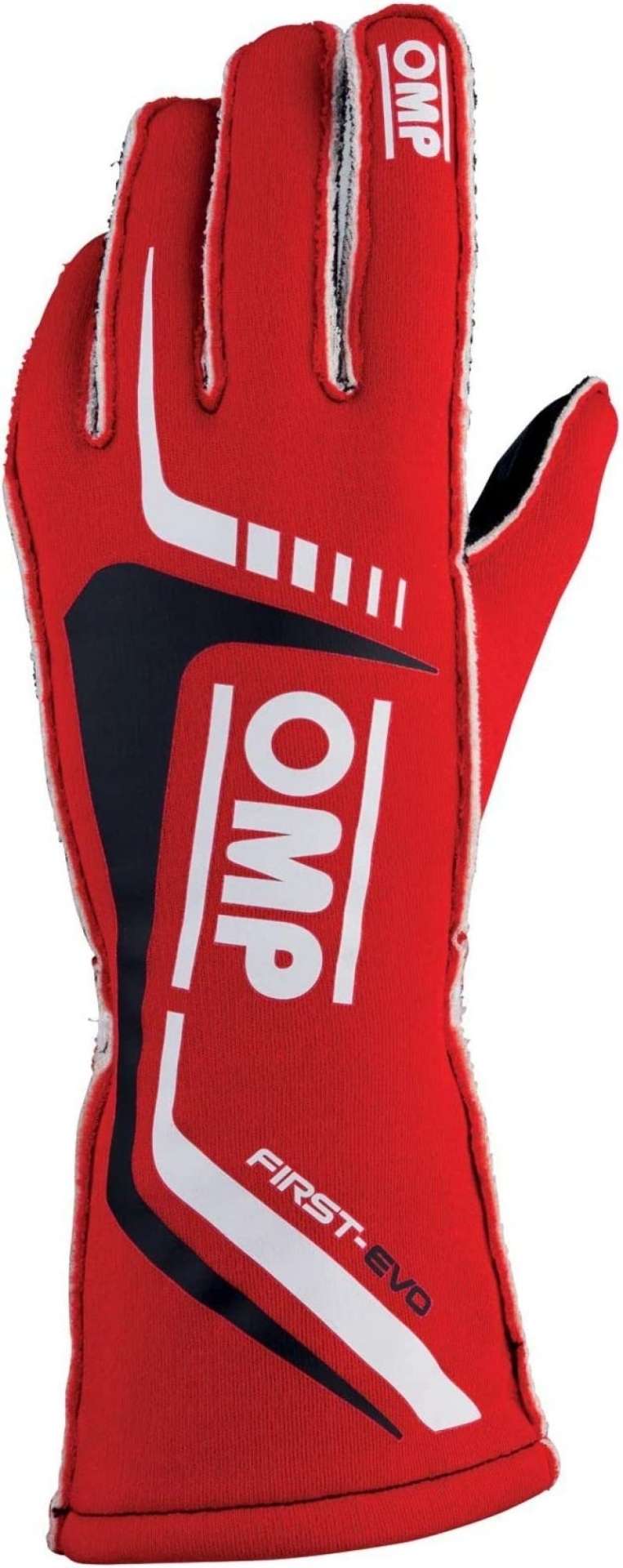 Picture of OMP First Evo Gloves Red - Size L Fia 8856-2018