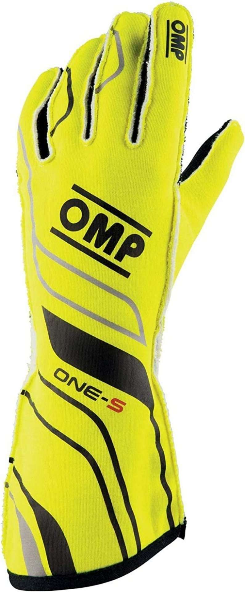 Picture of OMP One-S Gloves Fluorescent Yellow - Size L Fia 8556-2018