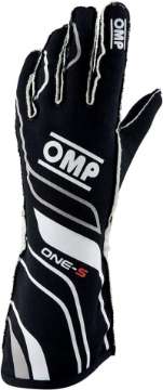 Picture of OMP One-S Gloves Black - Size L Fia 8556-2018