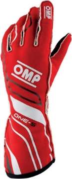 Picture of OMP One-S Gloves Red - Size XL Fia 8556-2018