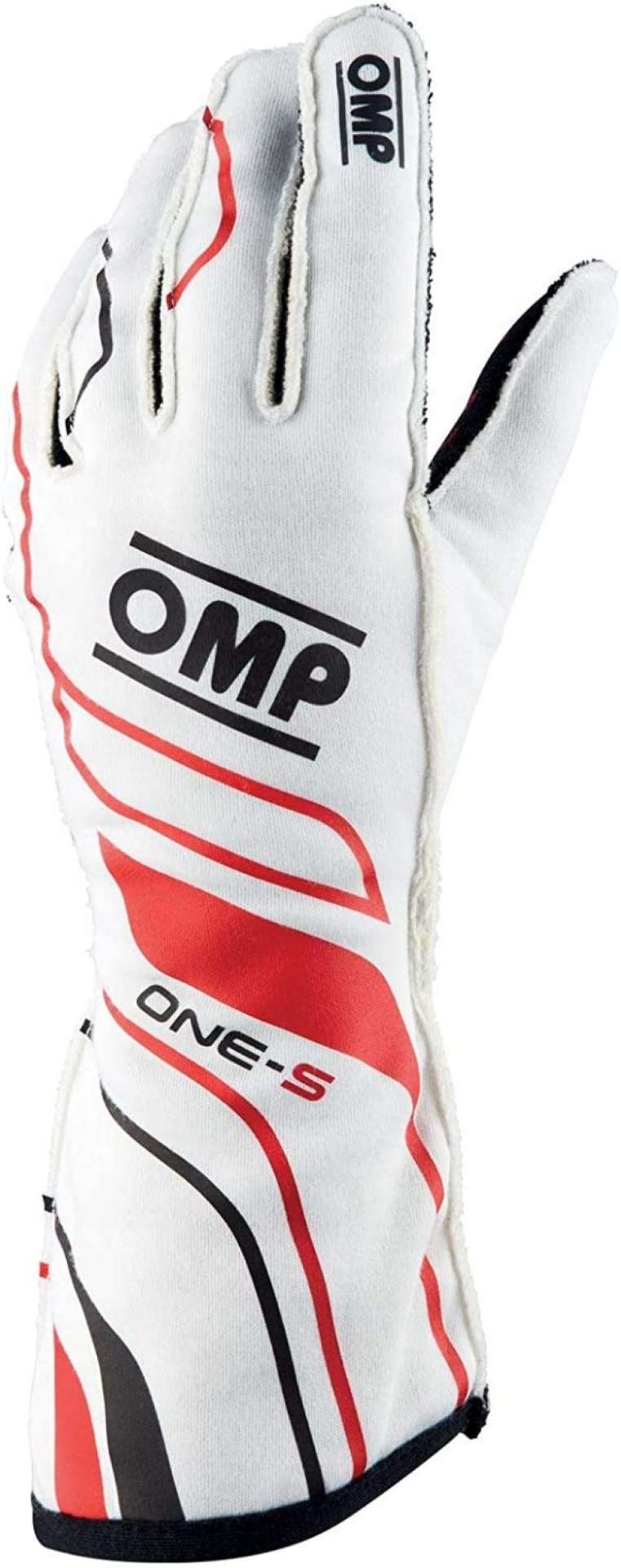 Picture of OMP One-S Gloves White - Size Xs Fia 8556-2018