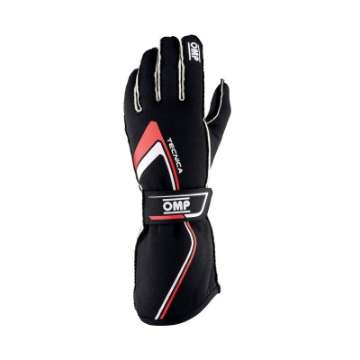 Picture of OMP Tecnica Gloves My2021 Black-Red - Size Xs Fia 8856-2018