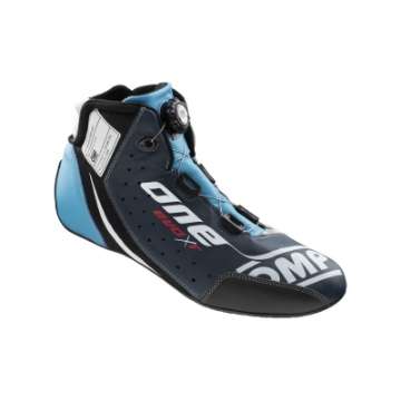 Picture of OMP One Evo X R Shoes Blue-Silver-Cyan - Size 37 Fia 8856-2018