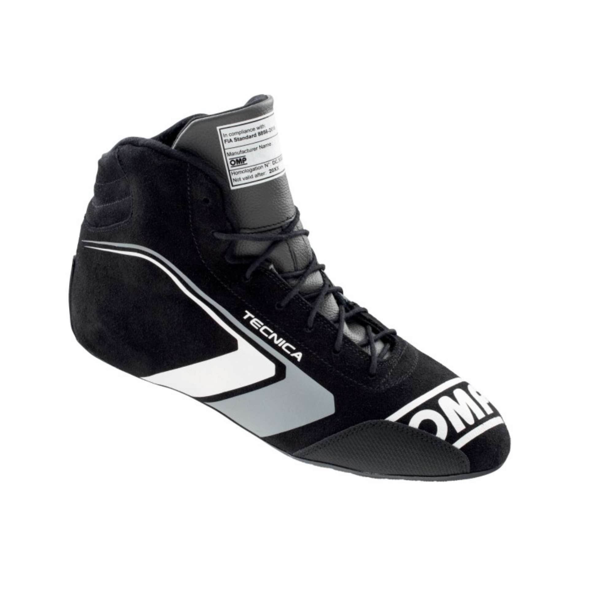 Picture of OMP Tecnica Shoes Black-Anthracite - Size 38 Fia 8856-2018