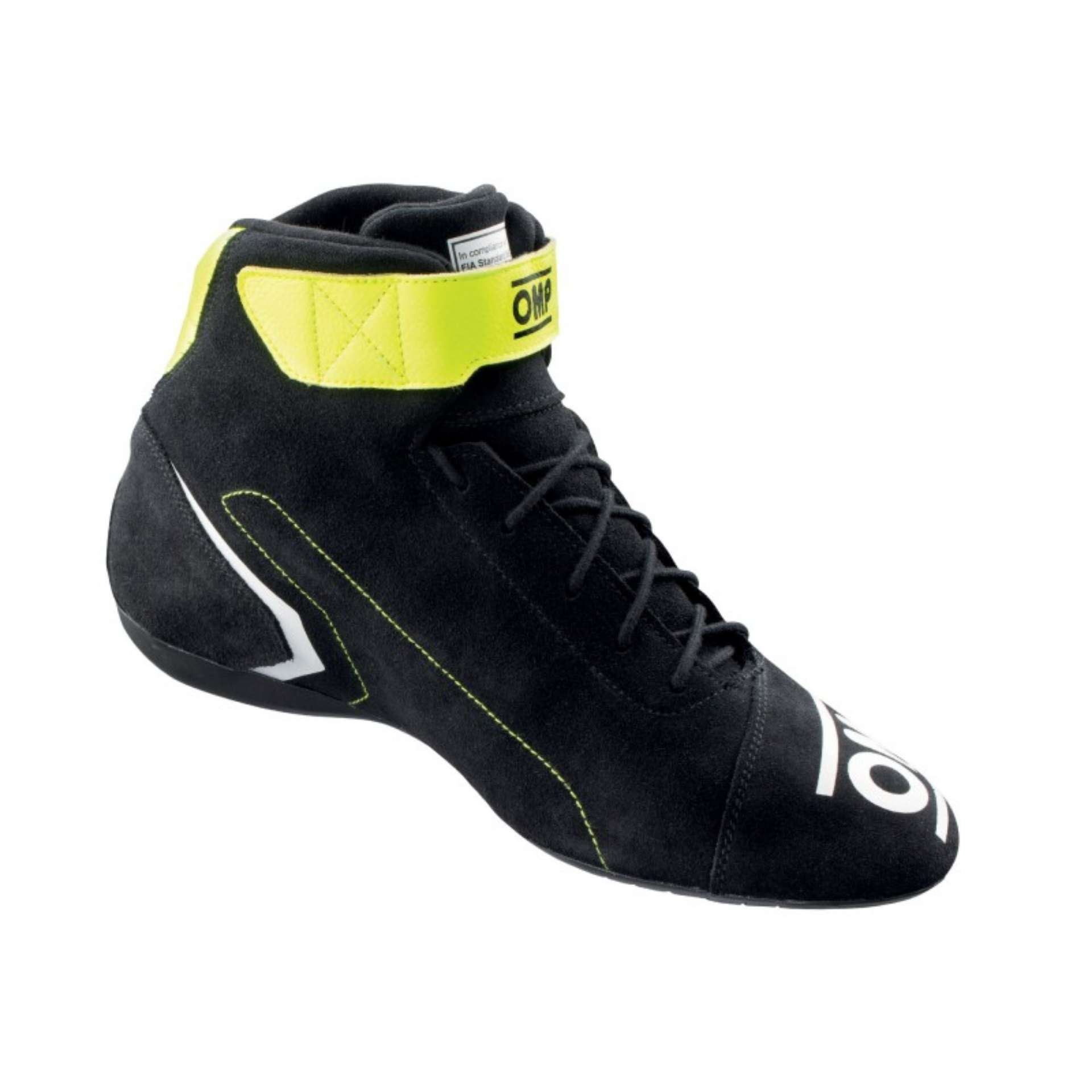 Picture of OMP First Shoes My2021 Anthracite-Fluorescent Yellow - Size 37 Fia 8856-2018