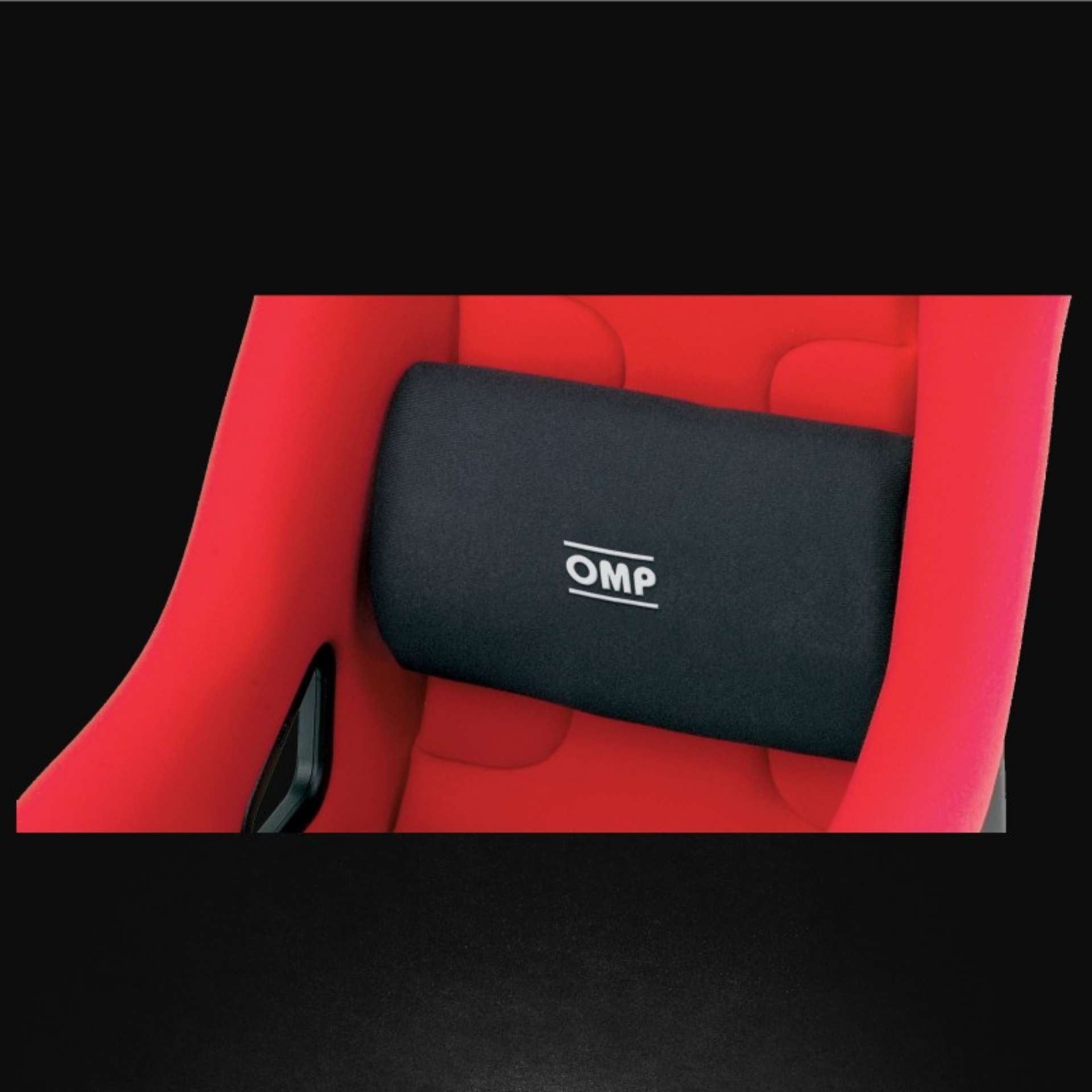 Picture of OMP Lumbar Seat Cushion Black