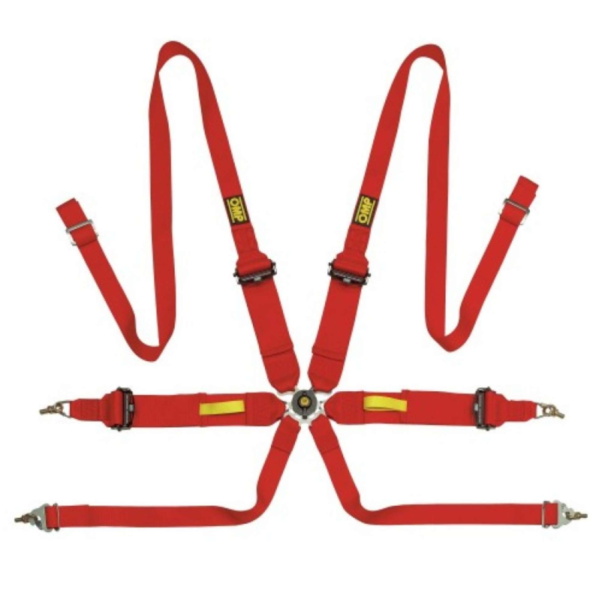 Picture of OMP Tecnica 3-2 Safety Harness - Red