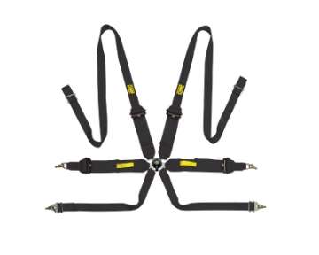 Picture of OMP Tecnica 3-2 Safety Harness Black